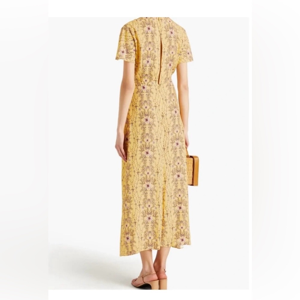 NWT- Sandro Esther Floral Print Maxi Dress - Picture 17 of 17